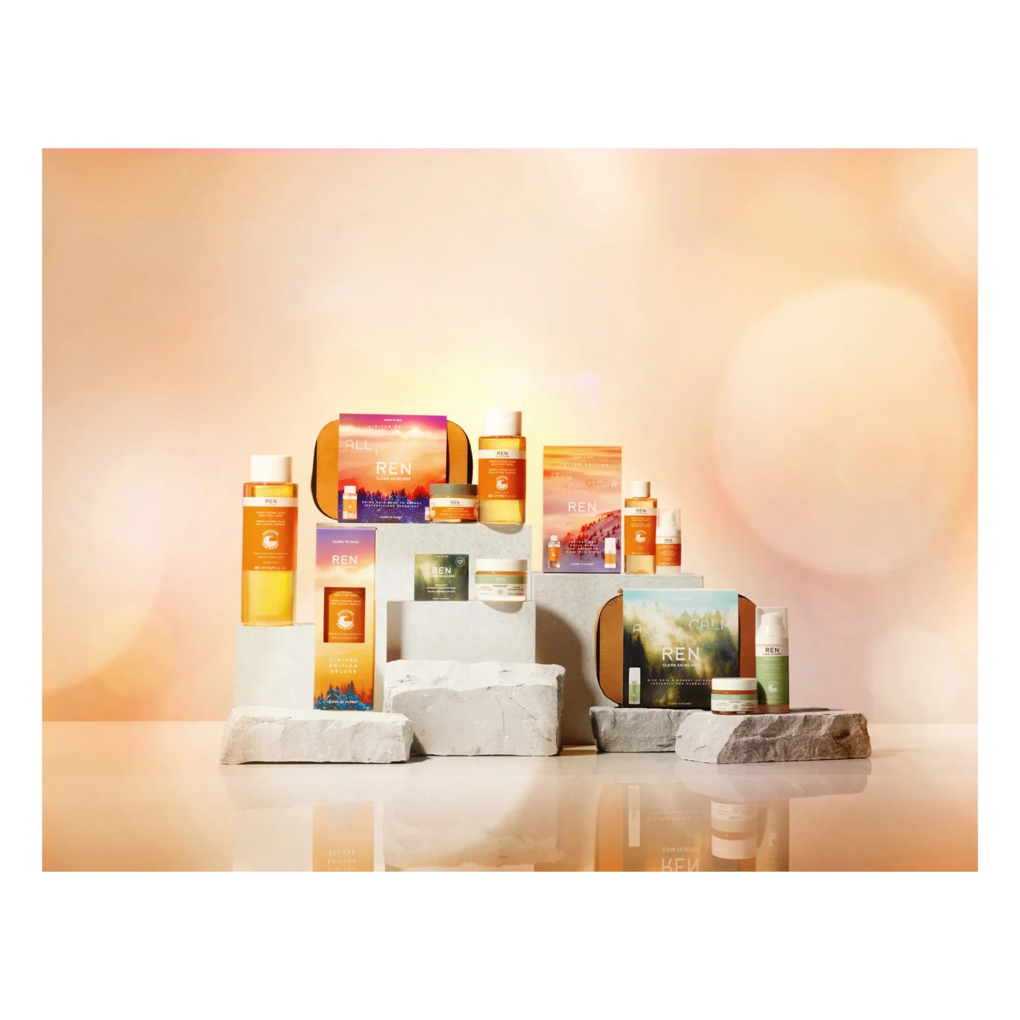REN Skincare - All Is Bright Geschenkset