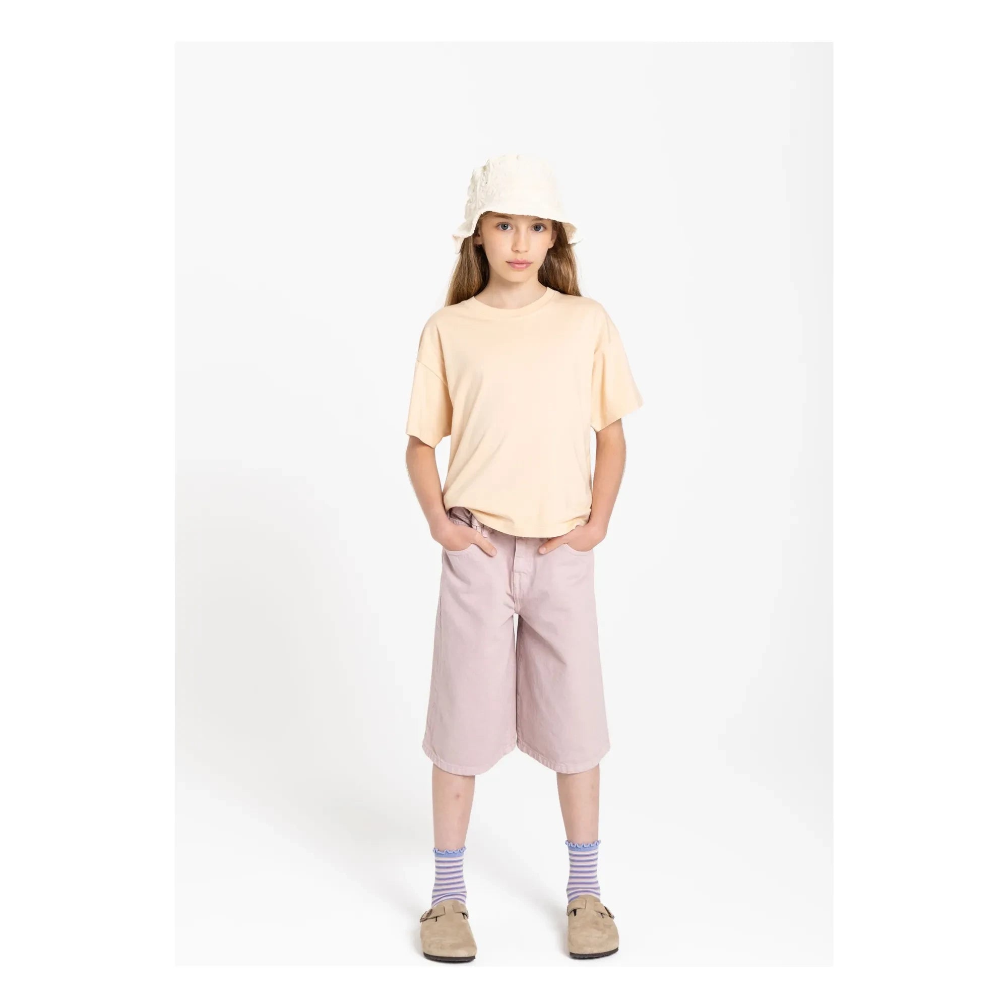 Smallable Kid - Gestreifte Lolita Socken | Lavendel