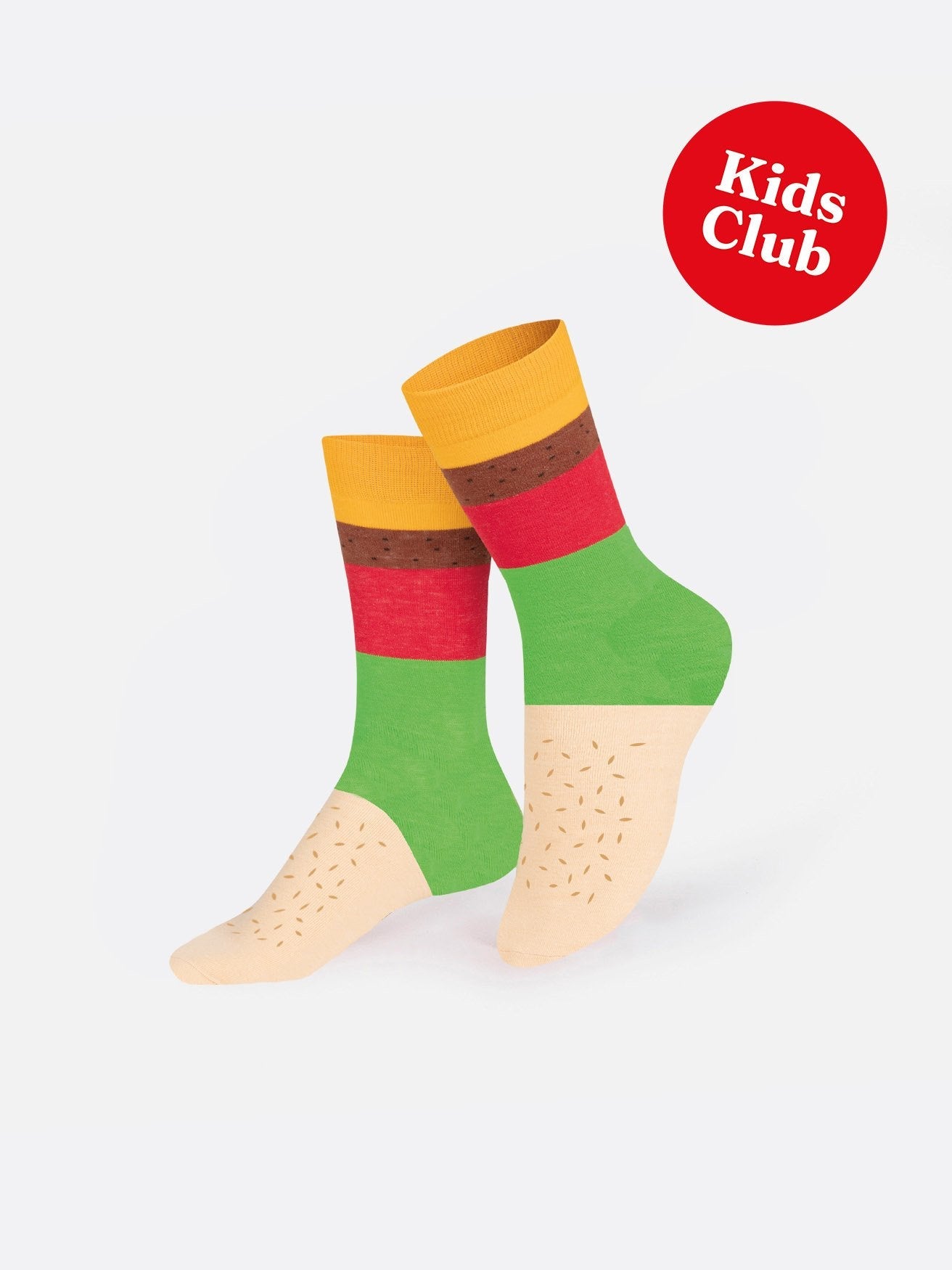 Eat My Socks - Kinder Cheeseburger Socken