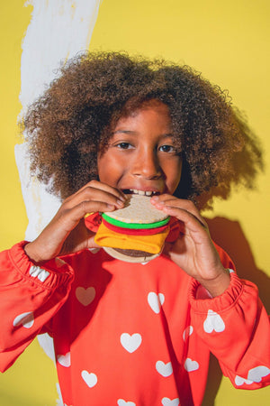 Eat My Socks - Kinder Cheeseburger Socken