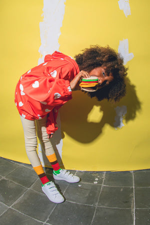 Eat My Socks - Kinder Cheeseburger Socken