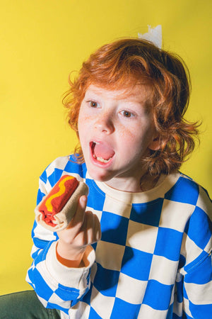 Eat My Socks - Kinder Hotdog Socken