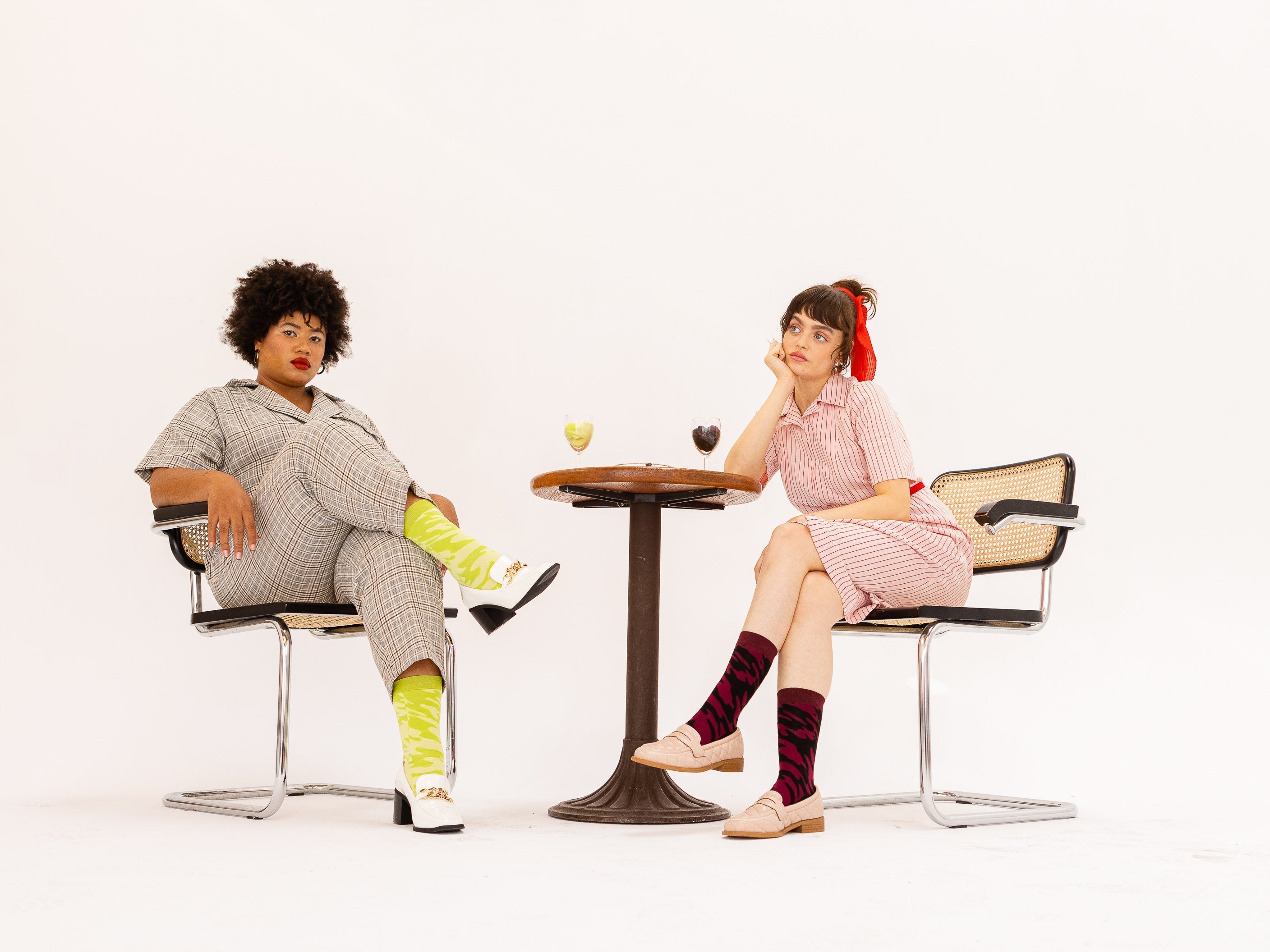 Eat My Socks – Erwachsene Rotweinsocken