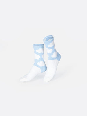 Eat My Socks - Erwachsene Flauschige Wolken-Socken