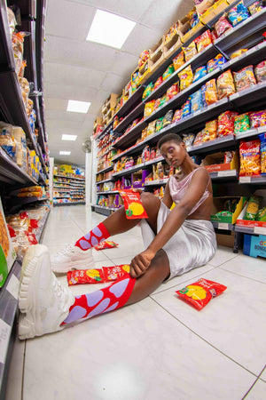 Eat My Socks - Erwachsenen Salzige Chips Socken