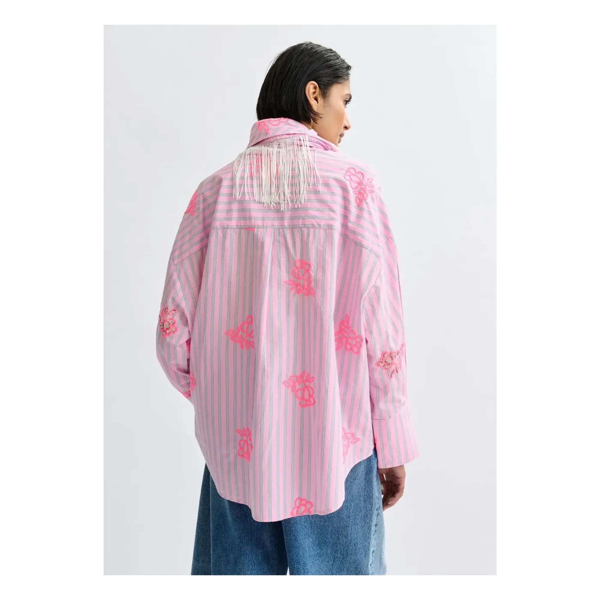 Essentiel Antwerp – Besticktes Hemd Jalinki | Rosa