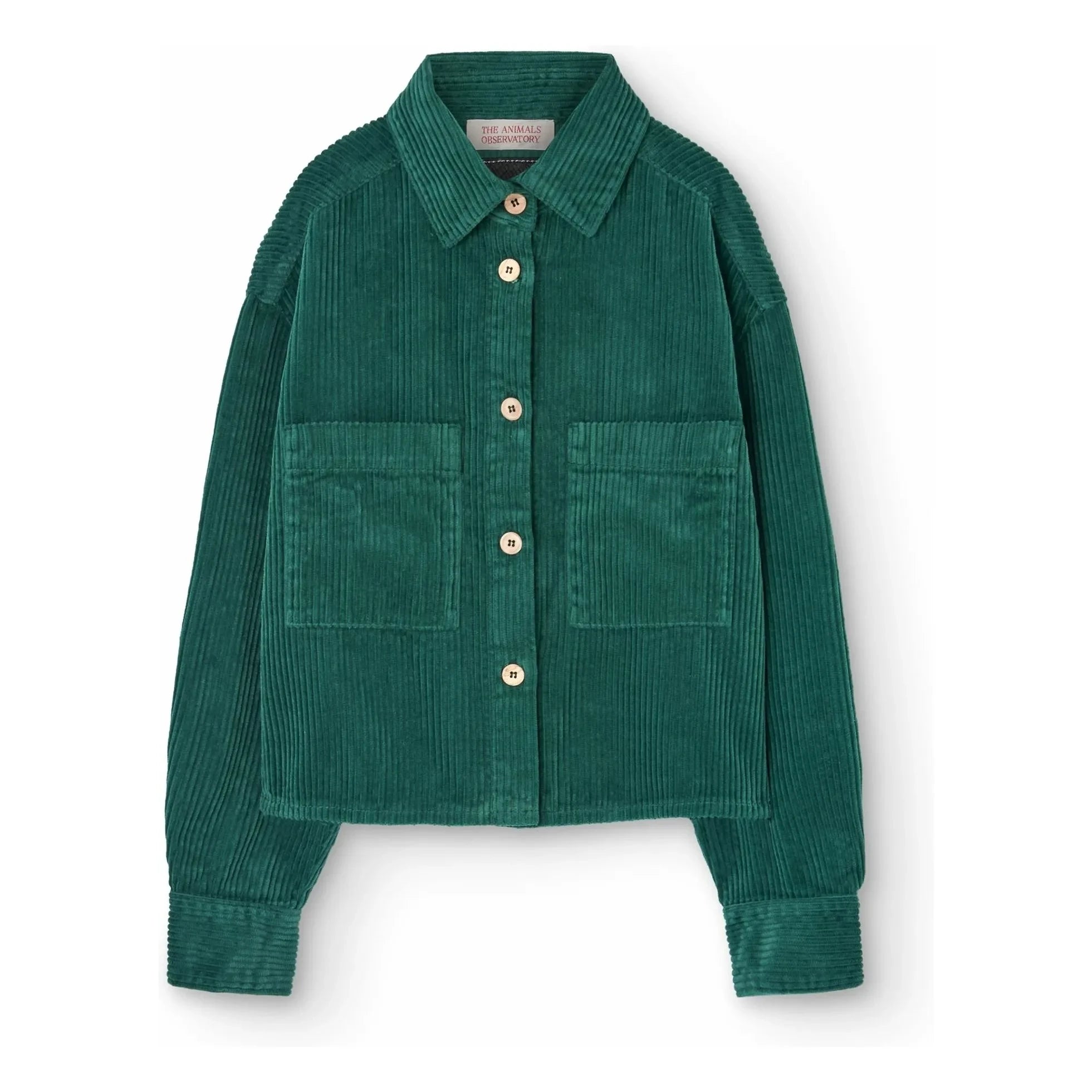 The Animals Observatory - Beabull Overshirt | Chromgrün