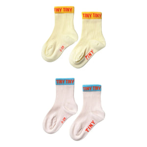 Tinycottons - 2 Paar kleine Socken | Gelb