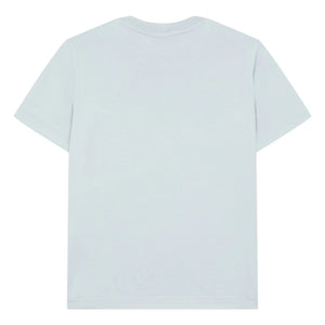 Stone Island - T-Shirt mit Brustlogo | Hellblau