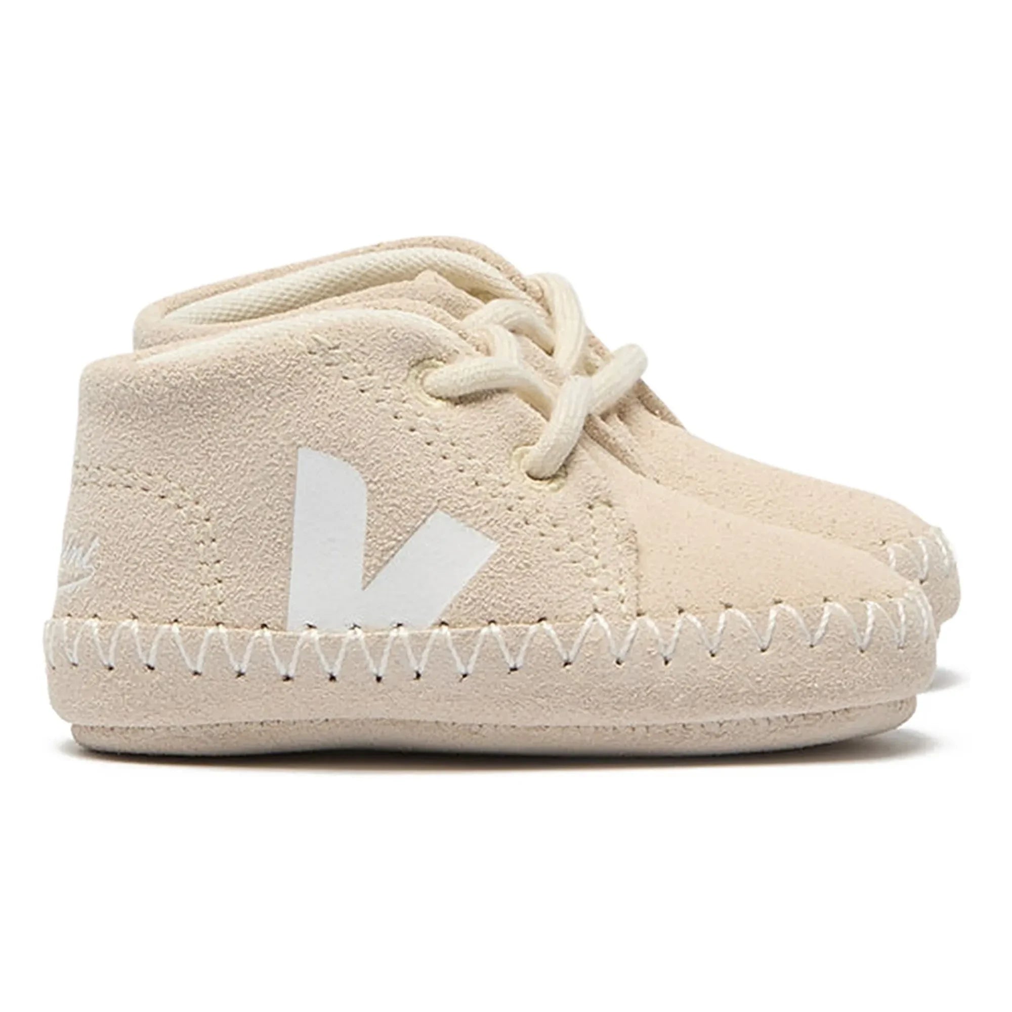 Veja - Veja x Bonpoint Baby Wildleder-Sneaker zum Schnüren | Sandbeige