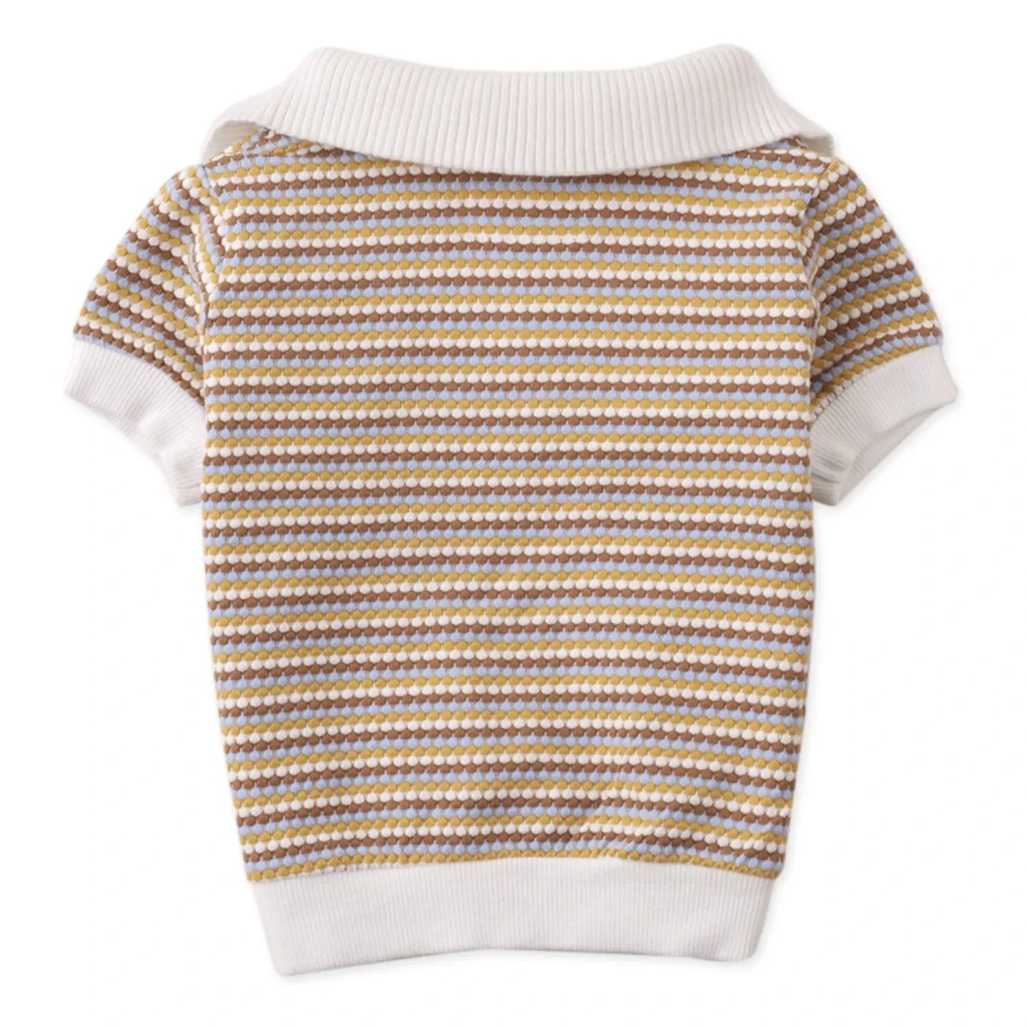 Gingersnaps - Gestreiftes Polo-Shirt Nicholas | Weiß