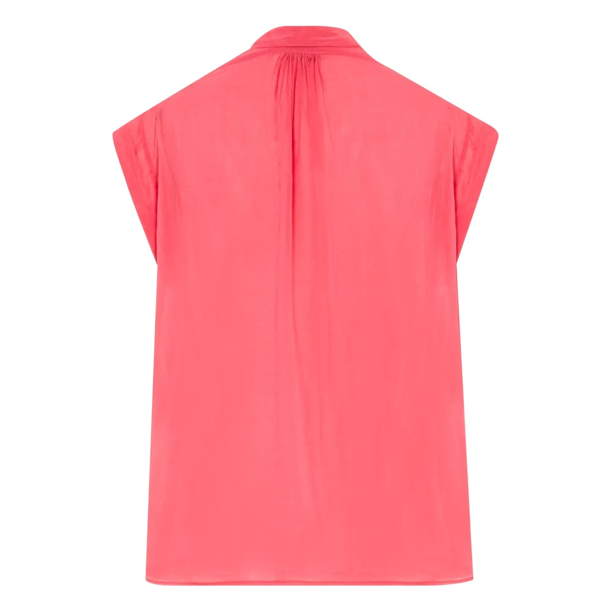 Forte Forte - Baumwoll- und Seiden-Voile-Bluse | Rosa
