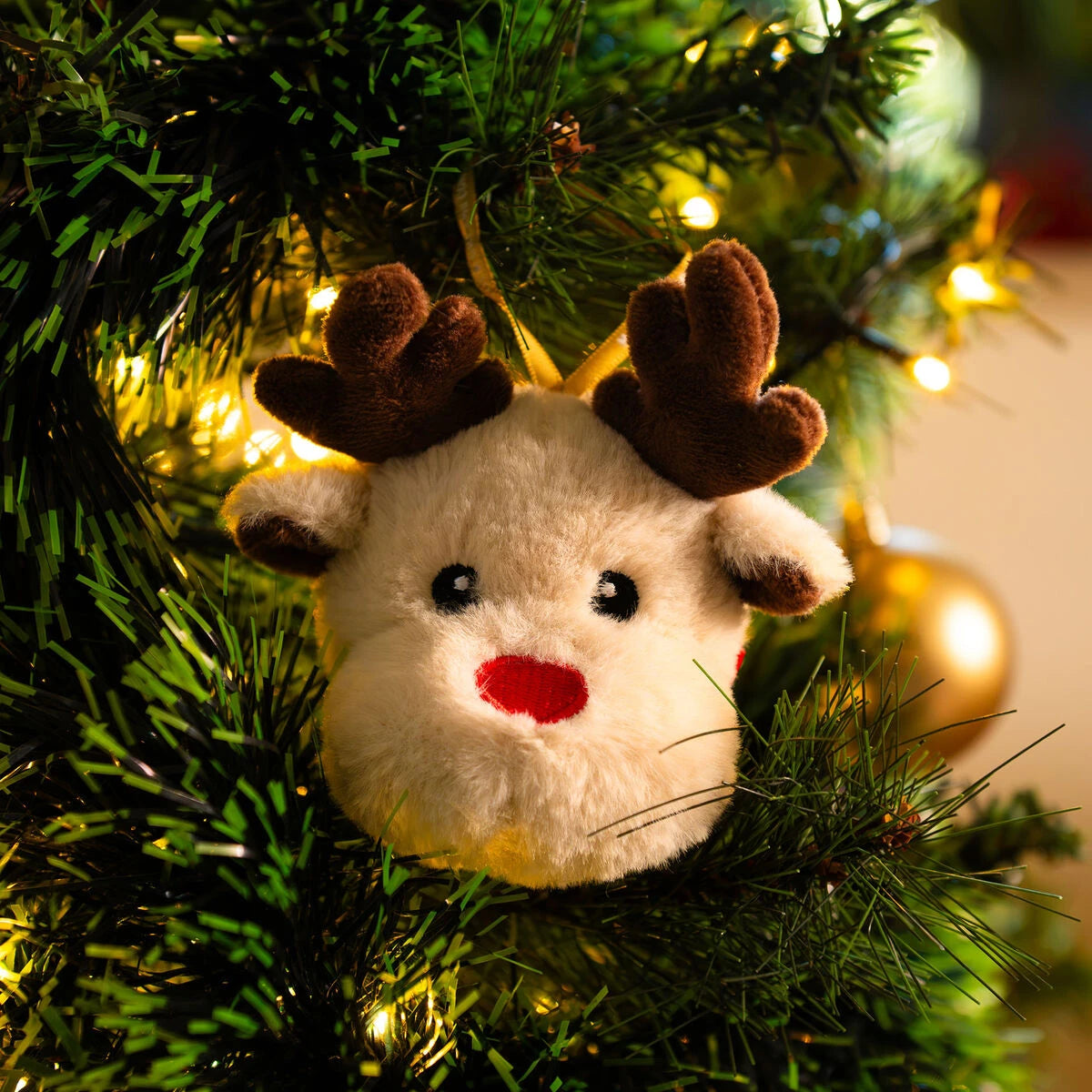 Legami - Plüschspielzeug Weihnachtsdekoration - Rentier - Oh-Oh-Ohrnament