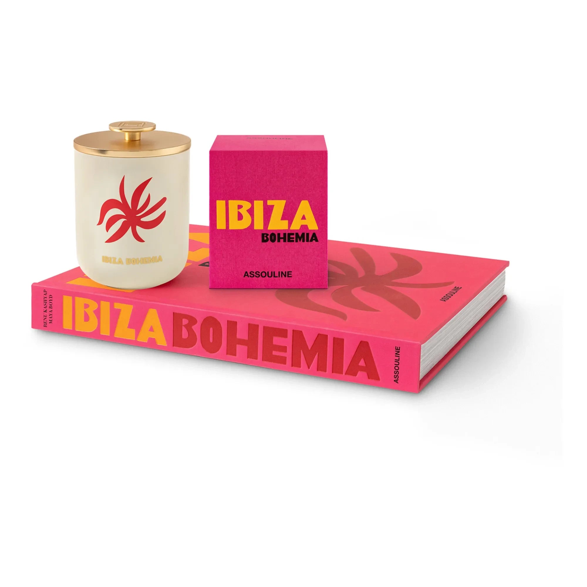 Assouline - Keramik Duftkerze Ibiza Bohemia | Pink