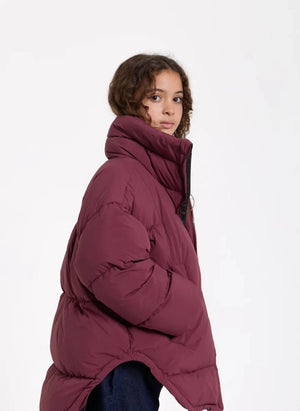 Finger in the nose - Snowbag Wattierte Jacke | Aubergine