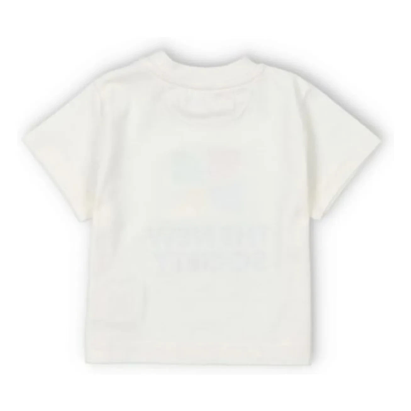 the new society - Mykonos Baby Logo T-Shirt | Ecru