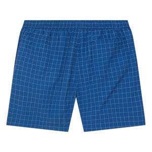 Smallable Man - Dante Karierte Badeshorts | Blau