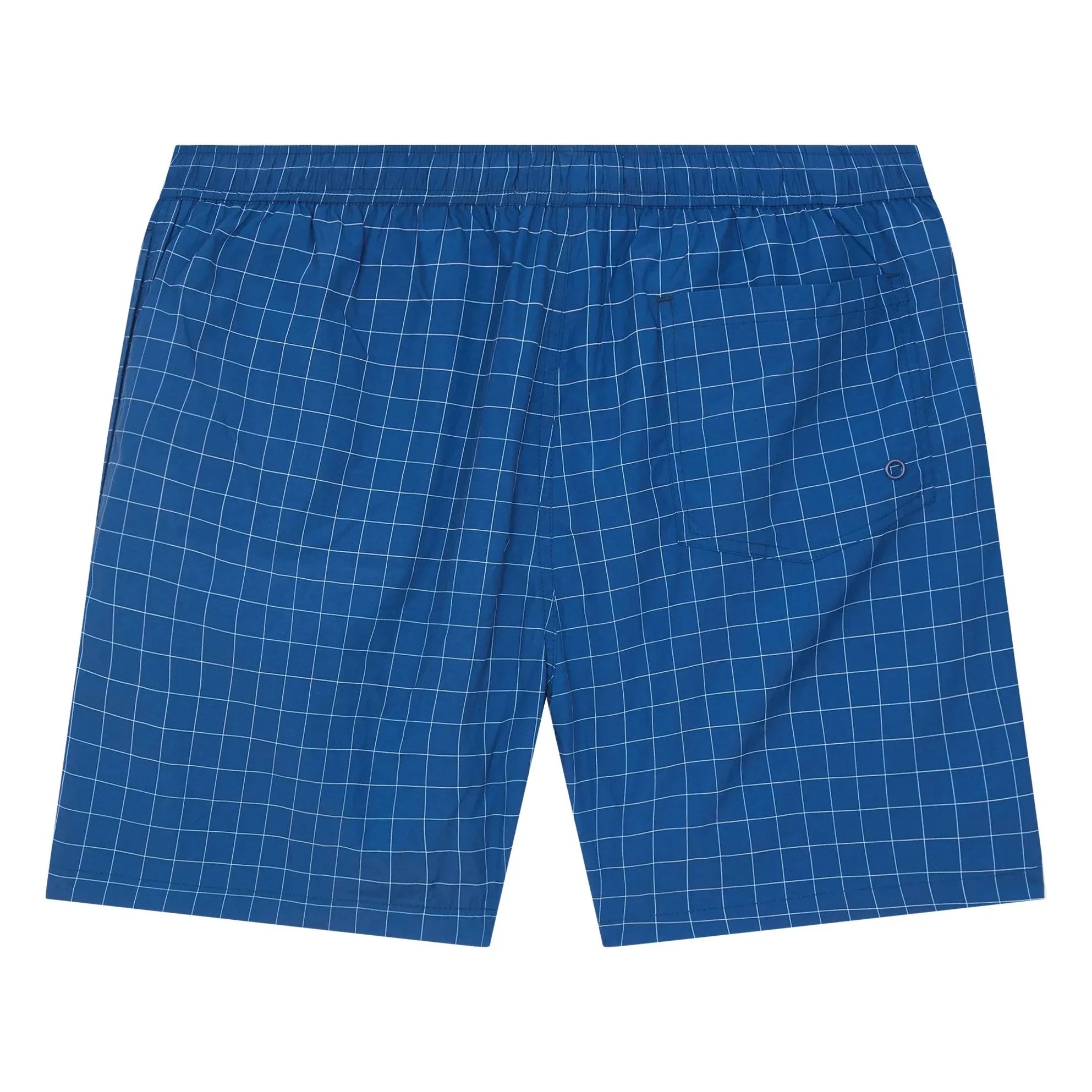Smallable Man - Dante Karierte Badeshorts | Blau