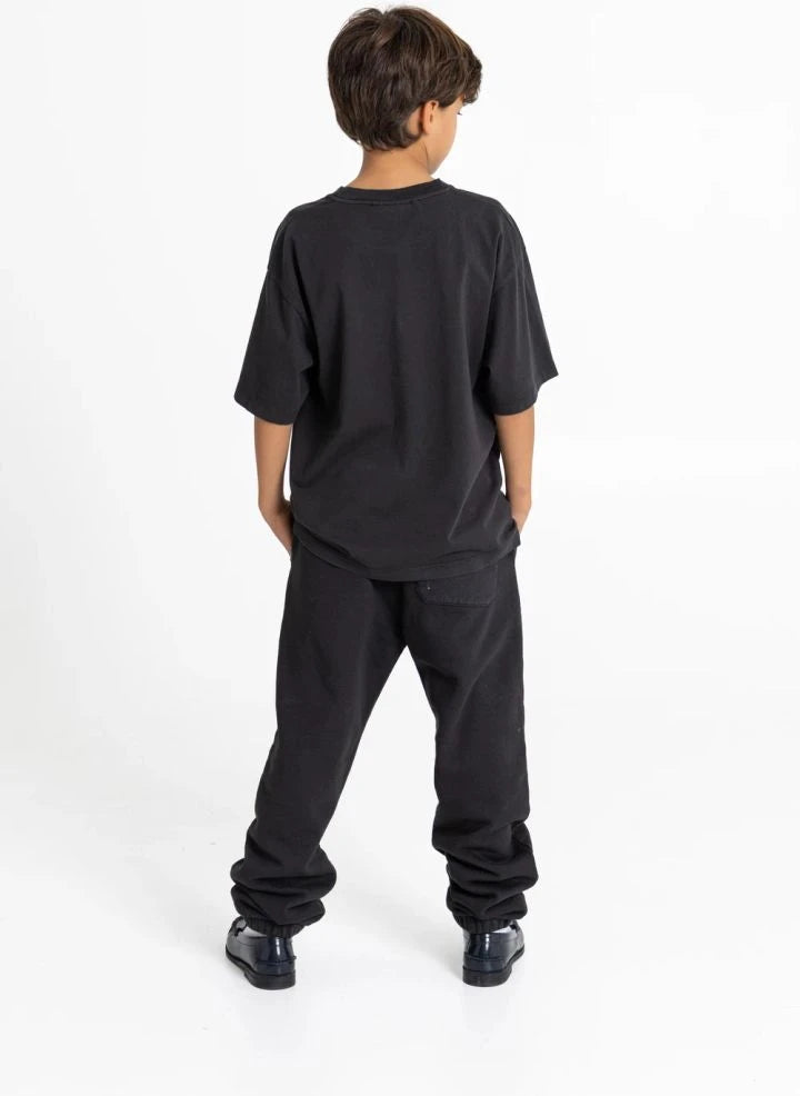 Smallable Kid - Rush Organische Baumwolle Jogger | Schwarz