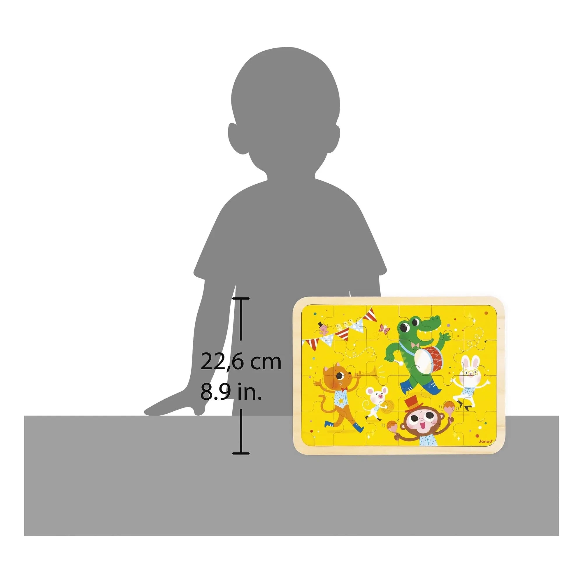 Janod - Puzzle "C'est la fête" - 24 Teile