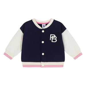 Petit Bateau - Teddy-Fleecejacke | Ecru