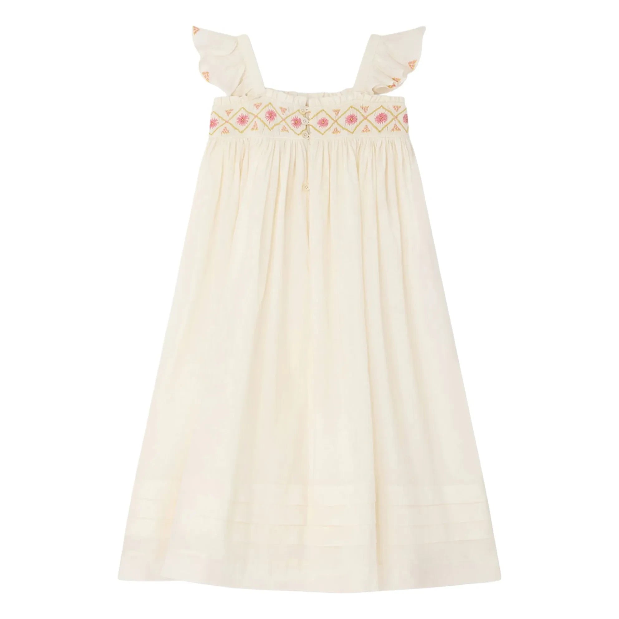 Bonpoint - Laora Kleid aus Bio-Baumwolle | Ecru