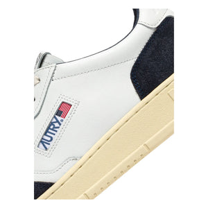 Autry - Medalist Low Leder und Wildleder Sneaker | Petrolblau