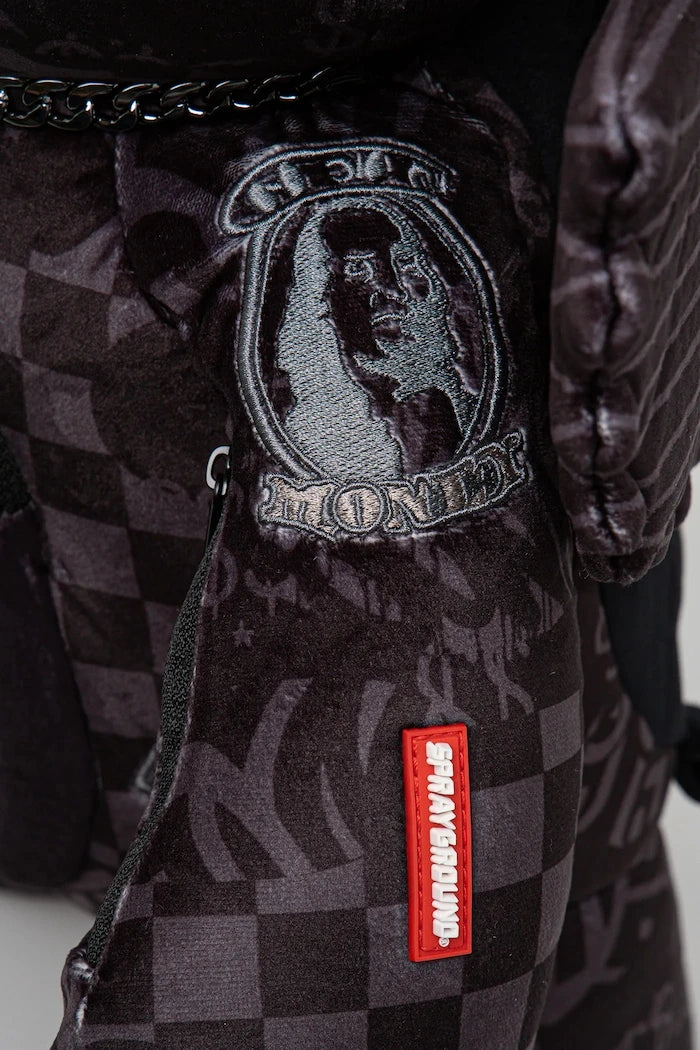 Sprayground - Siyah Küçük Boy Desenli Sırt Çantası 910B7280NSZ