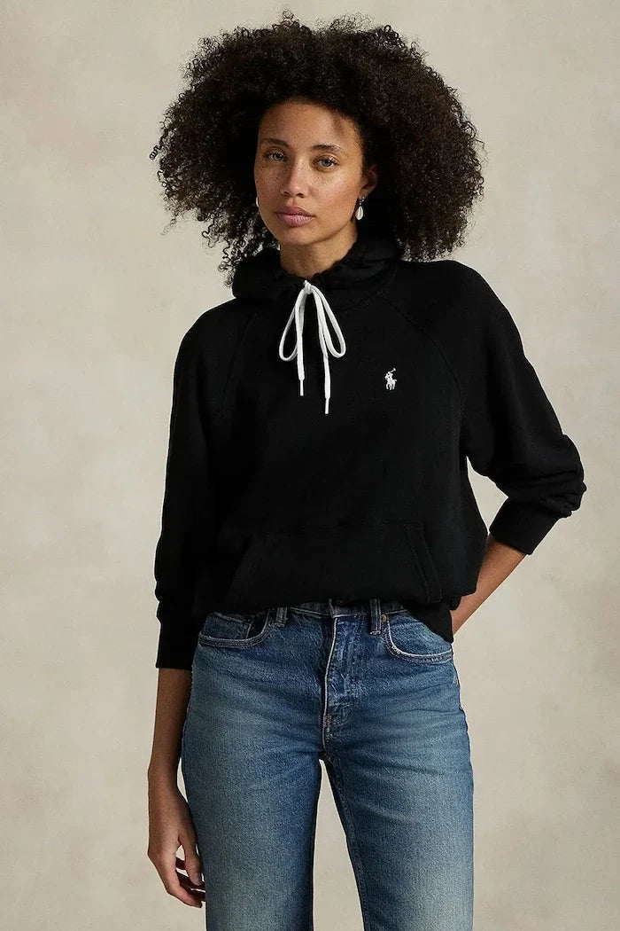 Polo Ralph Lauren kapüşonlu kadın sweatshirt pamuklu