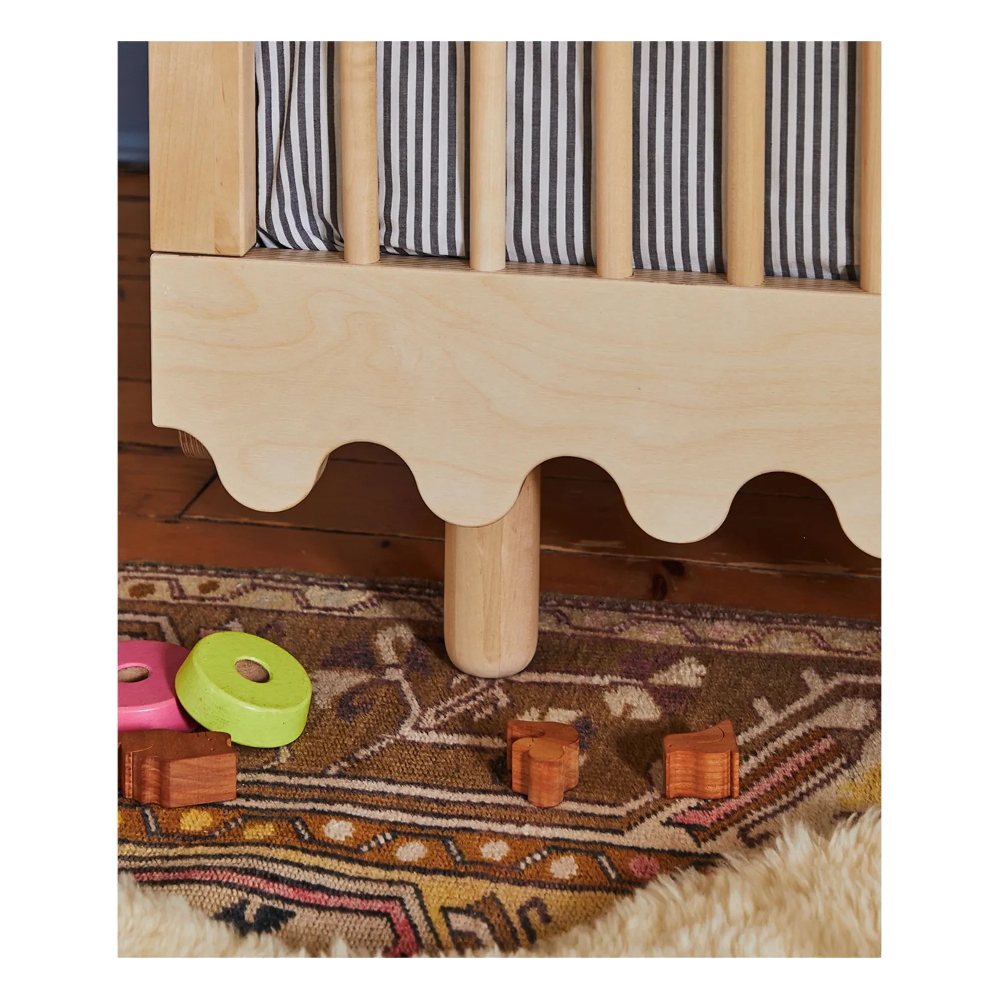 Oeuf NYC - Moss Lamellenrost-Bett | Beige