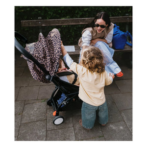 Stokke® - YOYO³ 6+ Buggy Black Gestell | Leopard