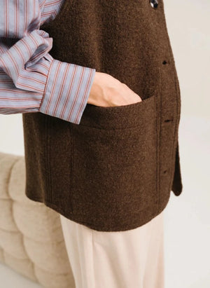 Sacrécoeur - Antonia Wollcardigan | Braun