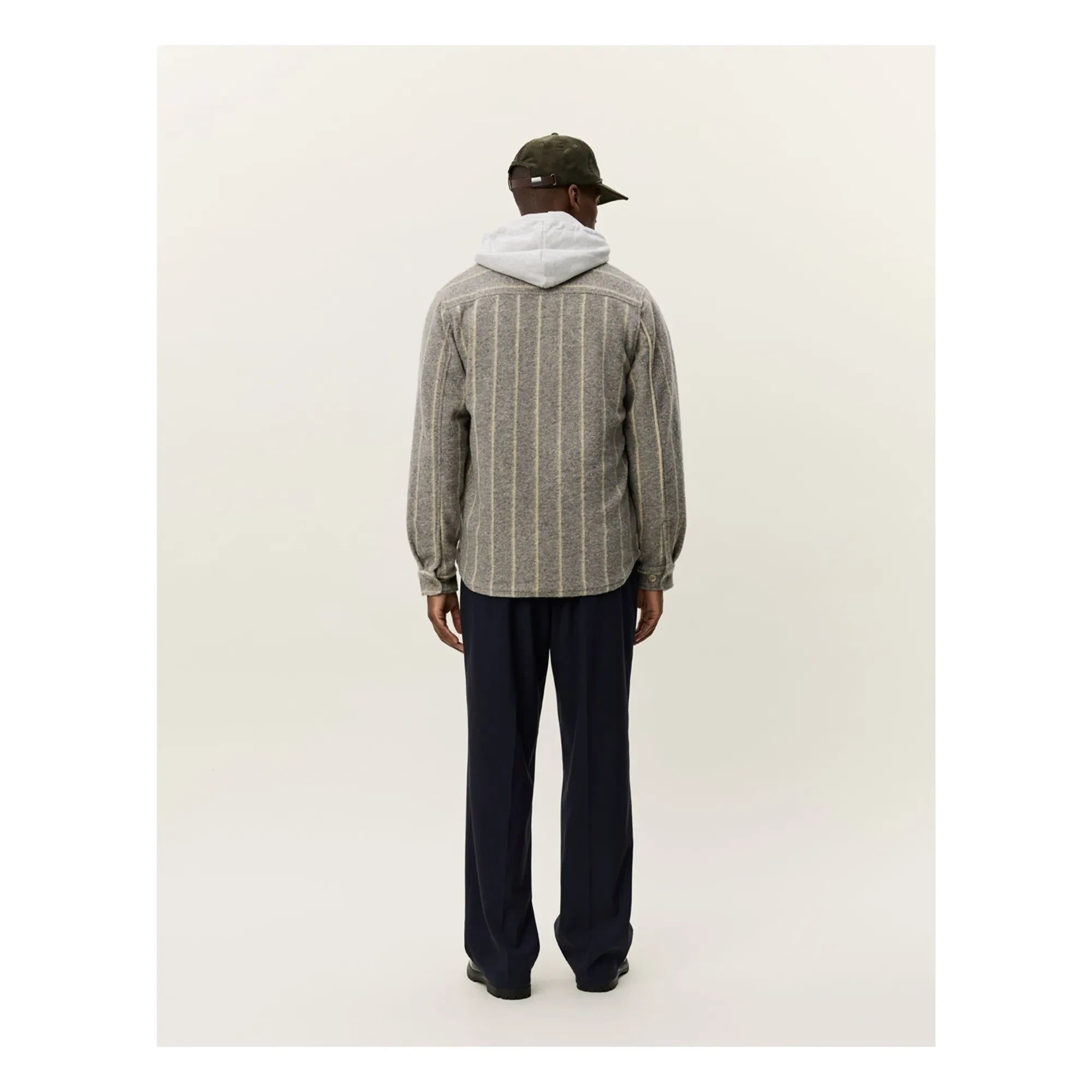 Les Deux - Lennon Overshirt | Heather Grau