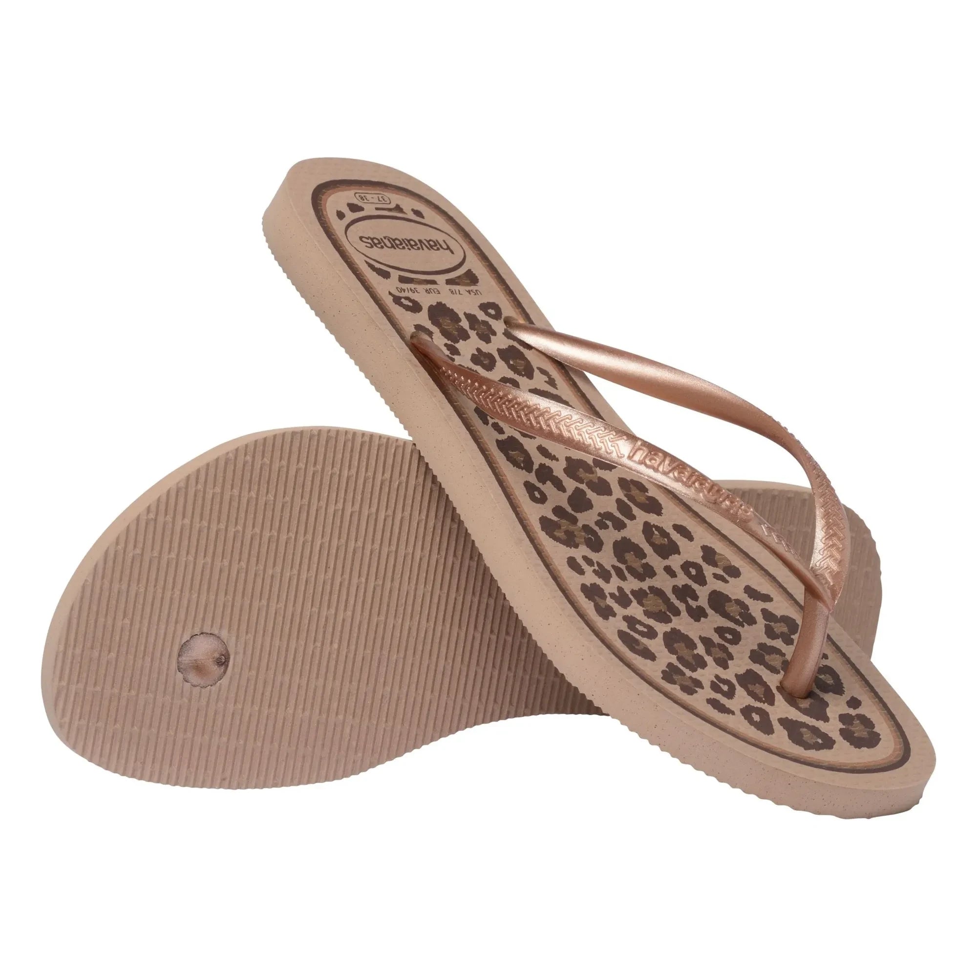 Havaianas - Slim Animals Zehentrenner | Roségold