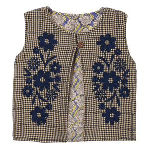 Apaches - Sakaru Ärmellose Wendejacke | Blau
