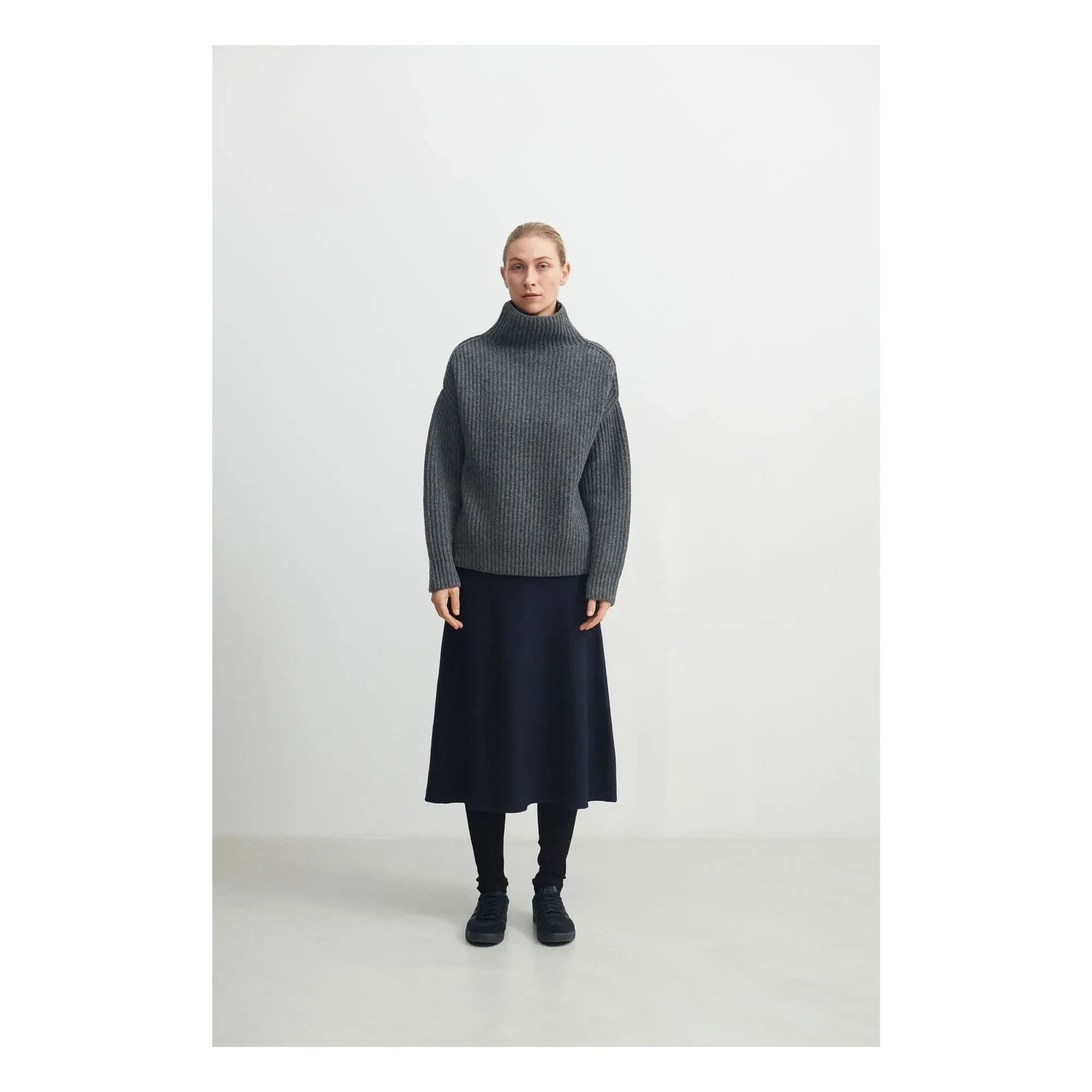 FUB - Ribli Lammwollpullover - Damenkollektion | Grau