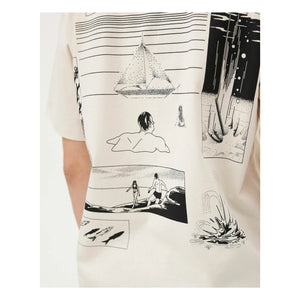Noyoco - York Merceron T-Shirt Bio-Baumwolle | Off-White