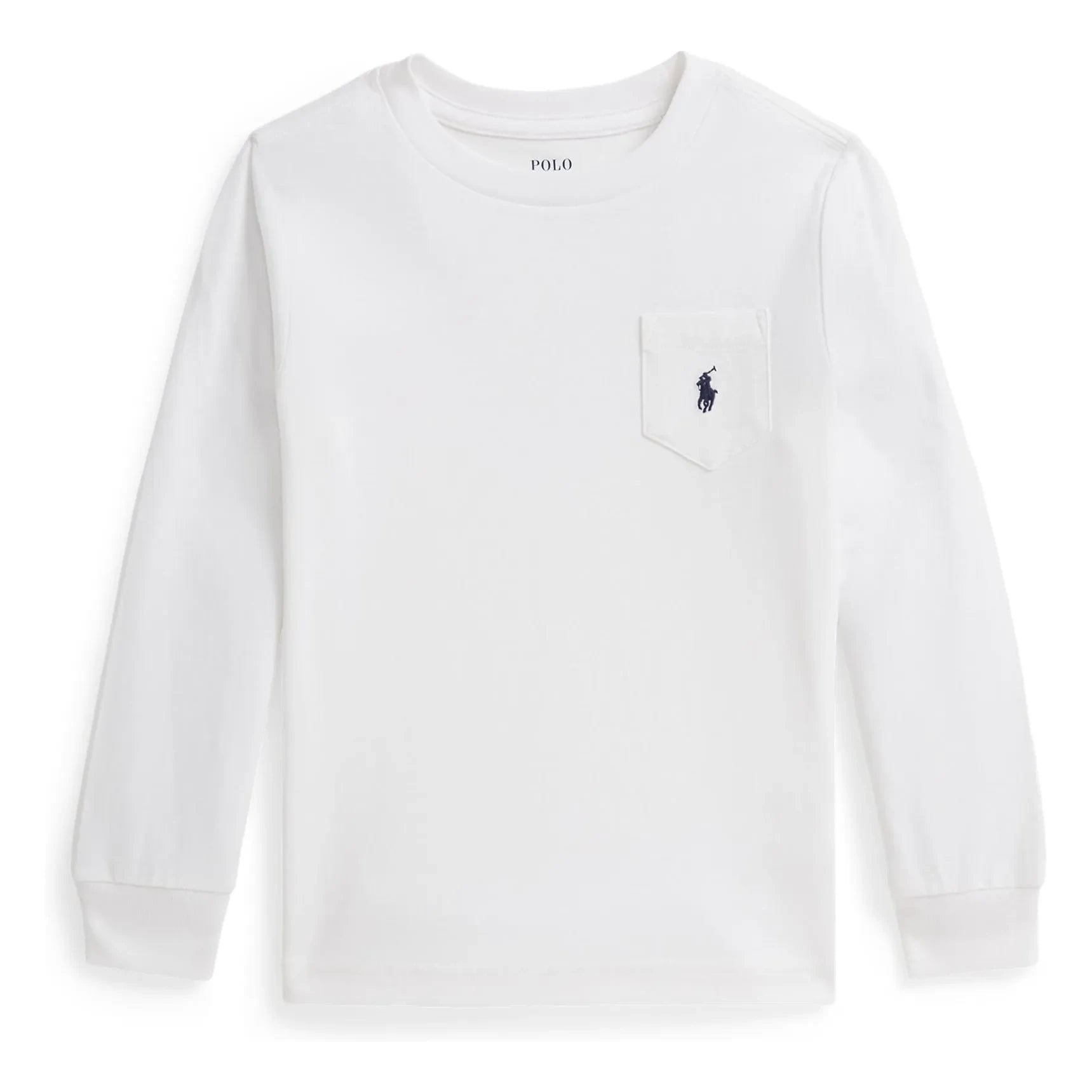 Ralph Lauren - Logo Uzun Kollu Tişört | Beyaz