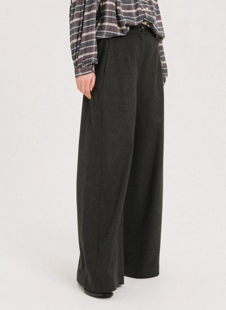 Tinsels - Ejaz Bol Kesim Pantolon | Kömür grisi