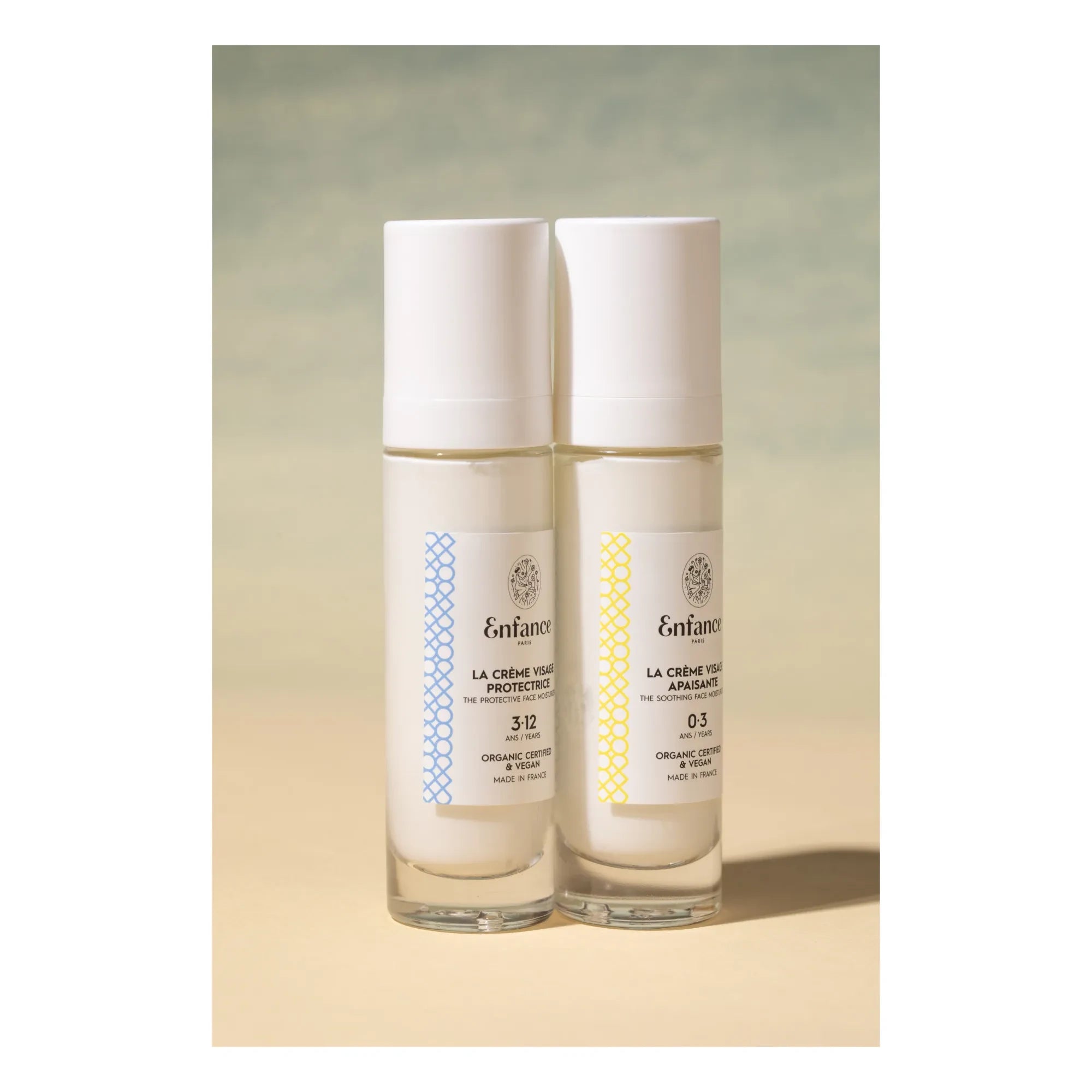 Enfance Paris - Beruhigende Baby Gesichtscreme 0-3 Jahre - 50 ml