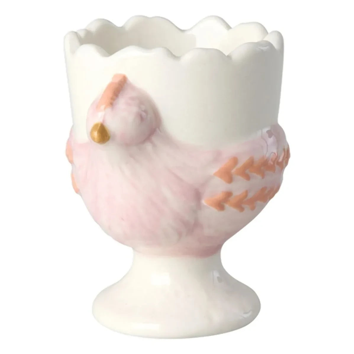 Rice - Keramik-Eierbecher Huhn | Rosa