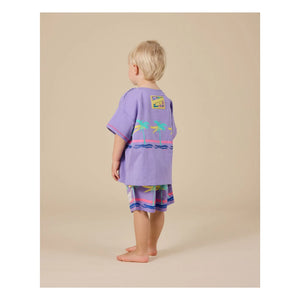 Goldie + Ace - Palm Shorts | Lila