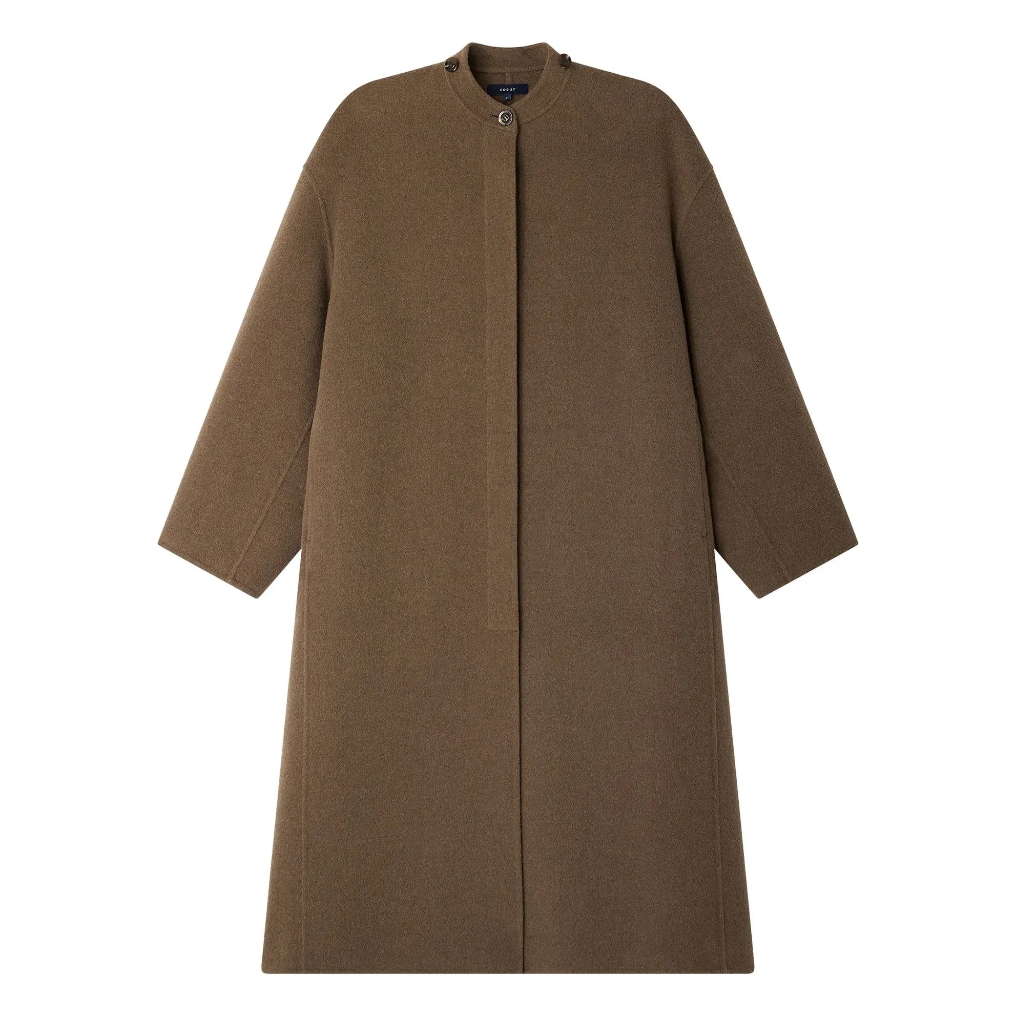 Soeur - Finn Wollmantel | Beige