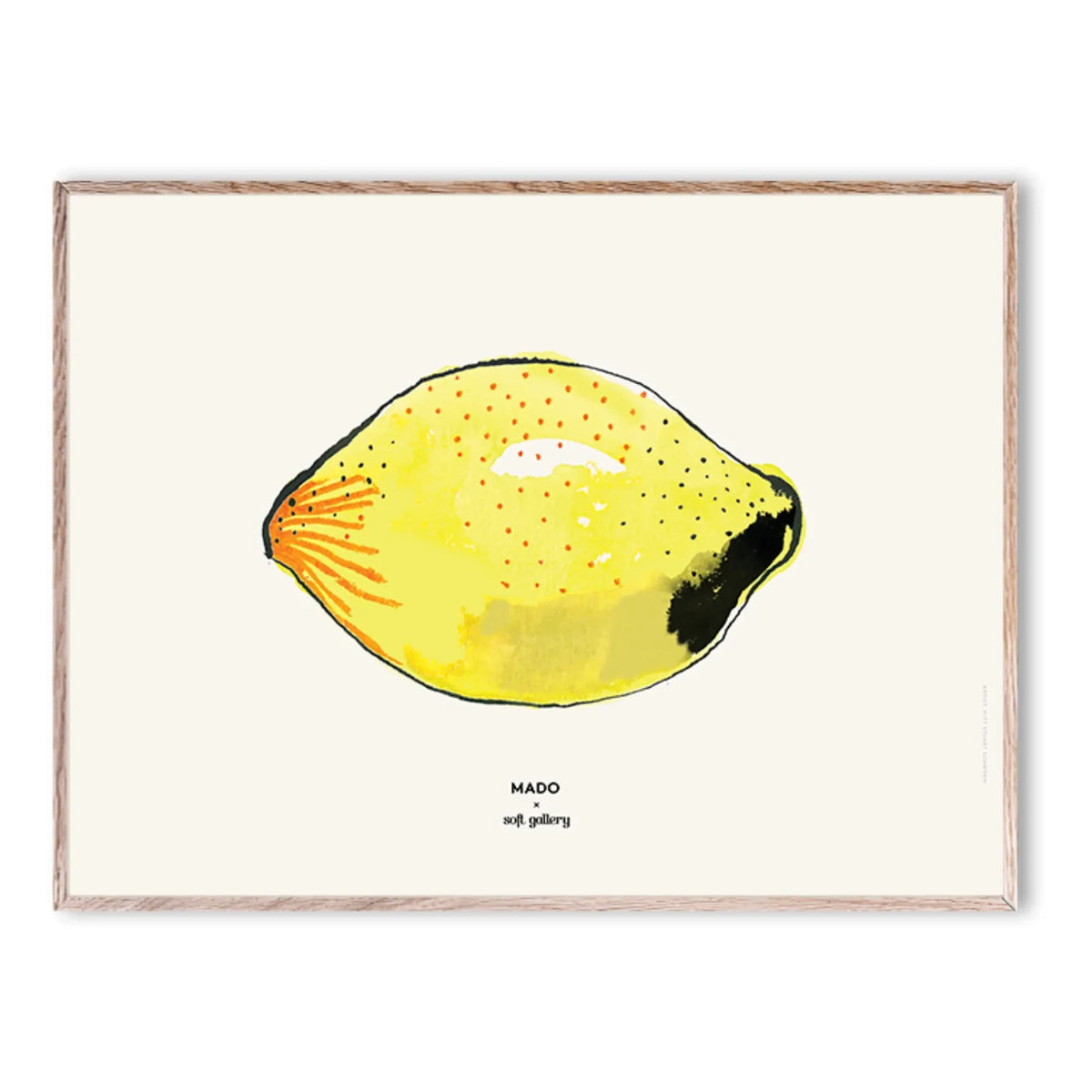 Mado – Zitronenplakat