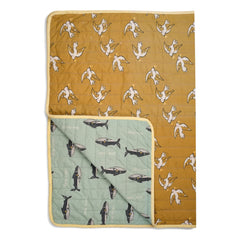 Studio Loco - Steppdecke Vogel/Wal
