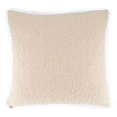 The Socialite Family - Carino quadratisches Kissen aus Bouclé-Wolle | Creme