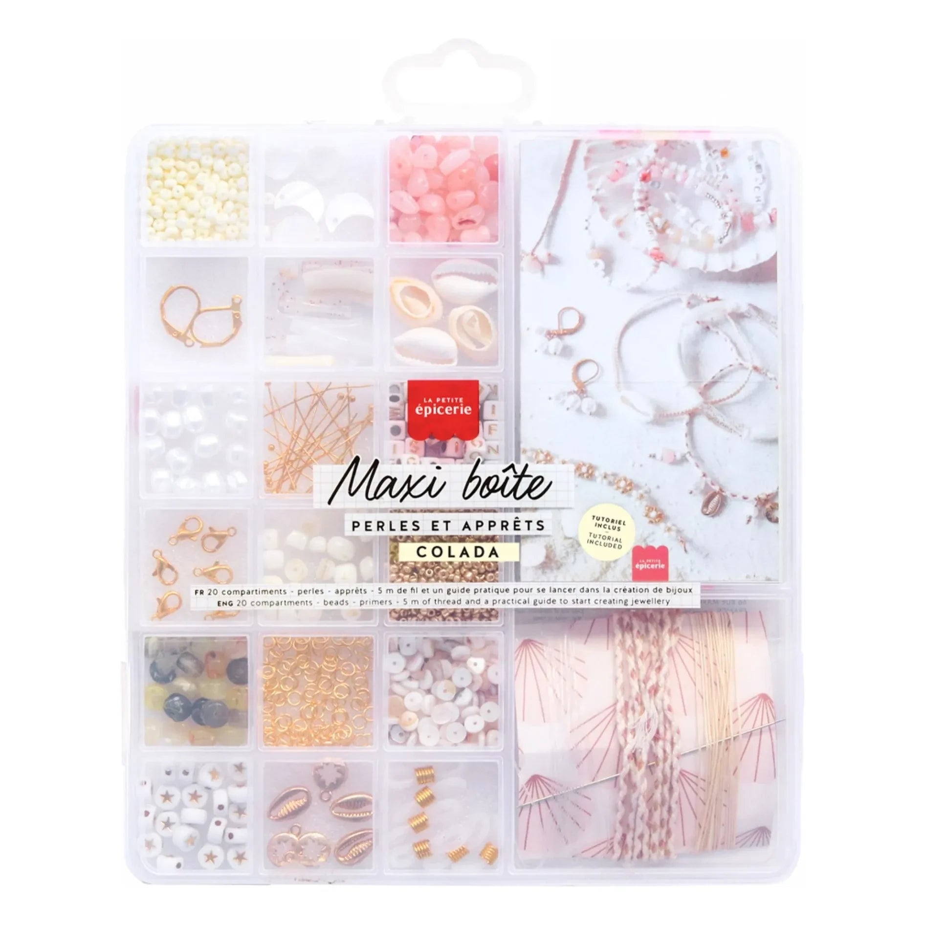 La Petite Épicerie - Maxi-Box mit Pina Colada Perlen und Einlagen