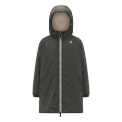K-way - Le Vrai 4.0 Eiffel Orsetto Wasserdichte gefütterte Jacke | Khaki