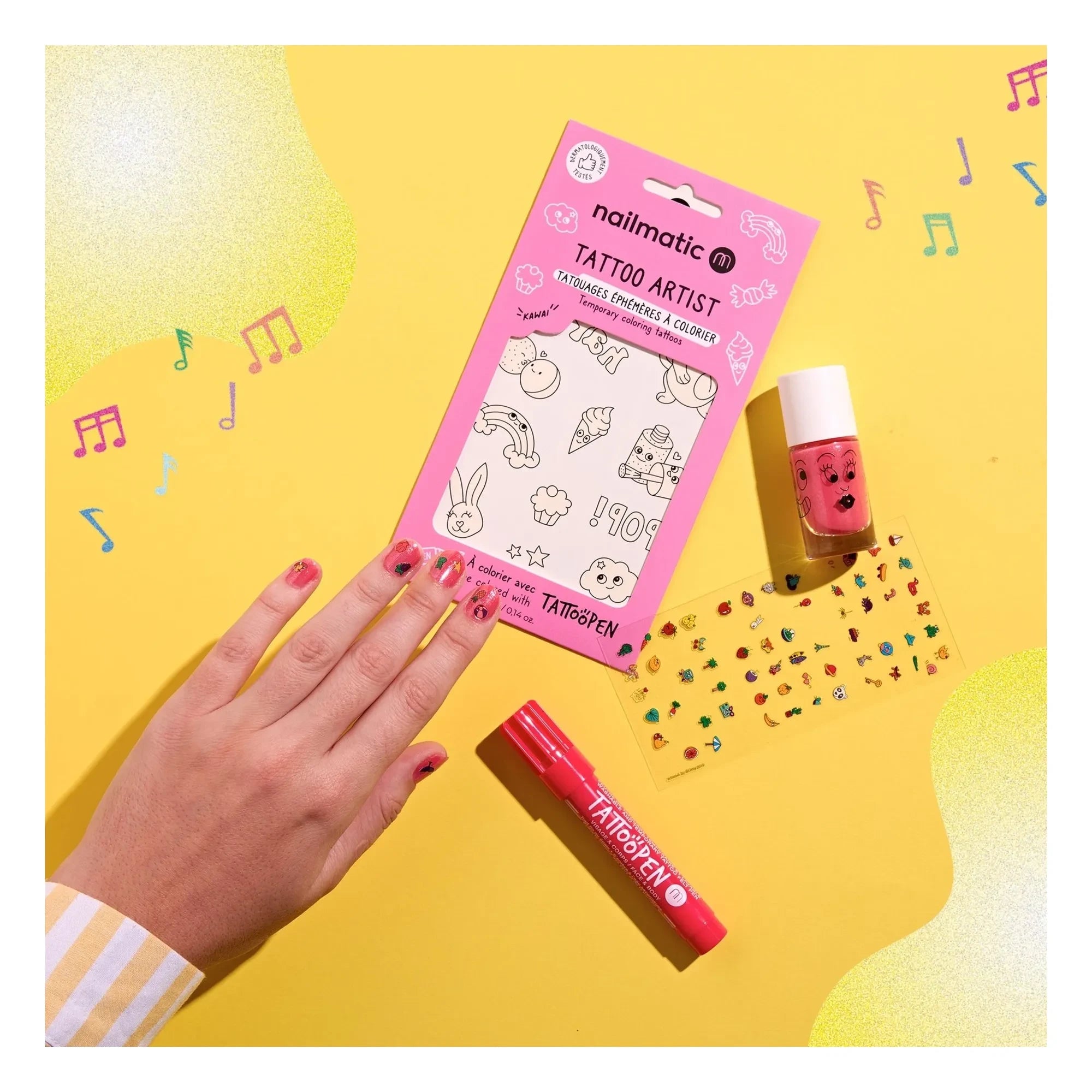 Nailmatic Kids - Verrückte Künstler Geschenkset