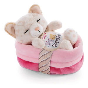Nici – Plüschtier Leopard – Schlafende Haustiere | Ecru